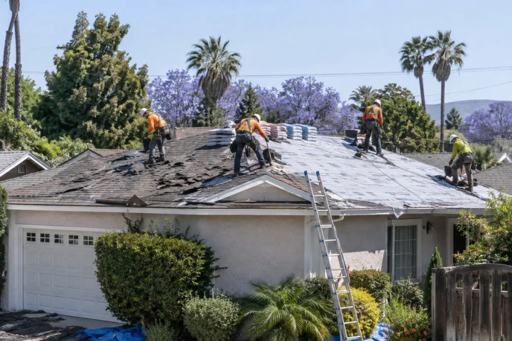 Roof Replacement in Southern California